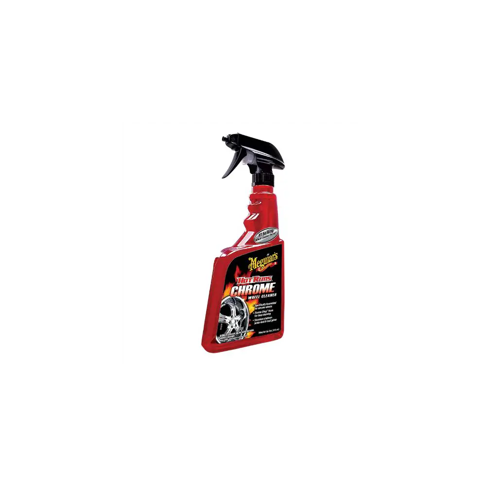 Hot Rims Chrome Wheel Cleaner - 24 Oz. Spray Bottle - MEGG19124